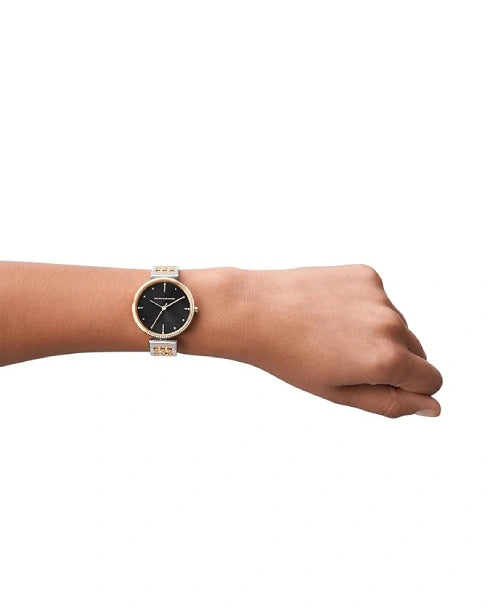 Armani Exchange Women's Watch, Three-Hand Watch for Women with Stainless Steel, Silicone or Leather Band