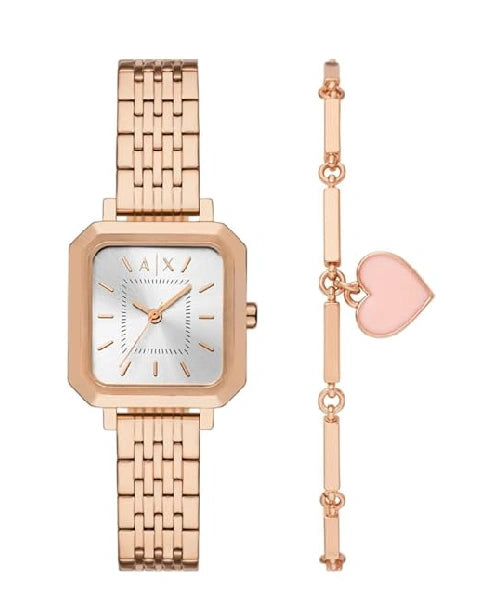 Armani Exchange Rose Gold Watch
