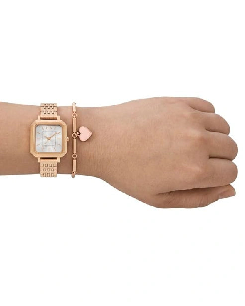 Armani Exchange Rose Gold Watch
