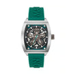 Aml Thrill Men Automatic Grey Dial Analog Silicone Watch