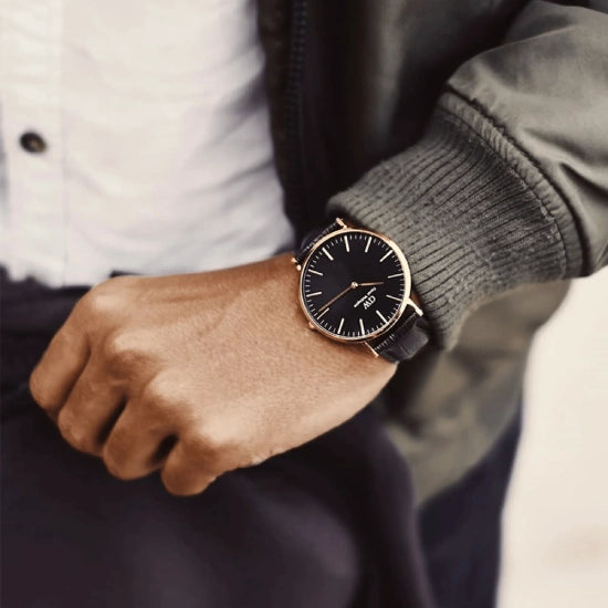 Daniel Wellington Classic Analog Black Dial Men's Watch