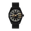 Diesel Stainless Steel Analog Black Dial Men Watch,BLACK BAND