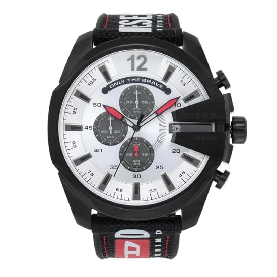 Diesel Mega Chief Chronograph Nylon Quartz Men's Watch