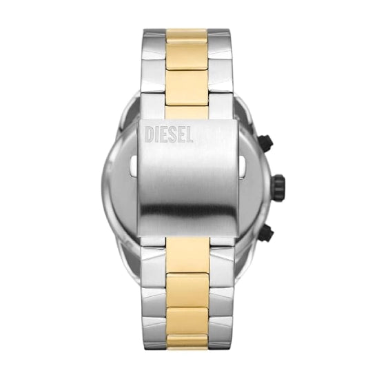Diesel Spiked Analog Black Dial Men's Stainless Steel Watch