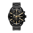 Diesel Stainless Steel Analog Black Dial Men