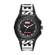 Diesel Plastic Analog Black Dial Men Watch
