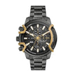 Diesel Stainless Steel Analog Gray Dial Men's Watch Band Color:Gray