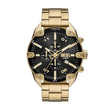 Diesel Spiked Gold Watch