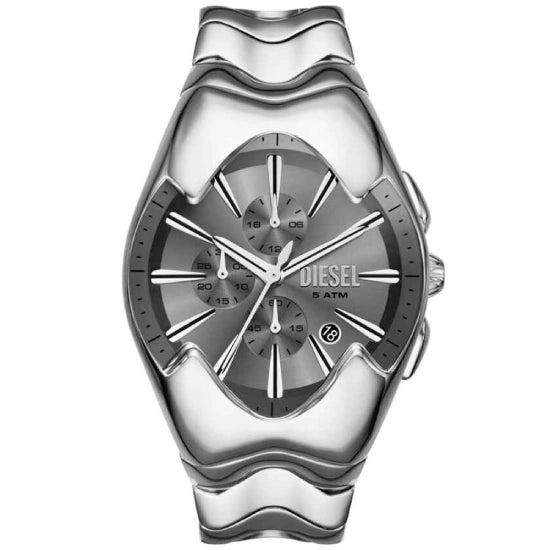 Diesel Men Mercurial Round Gray Watch
