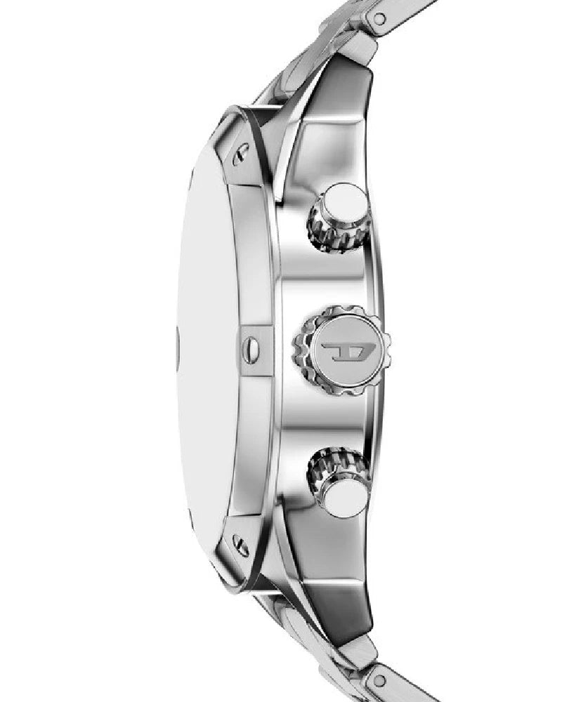 Diesel Spiked Silver Watch