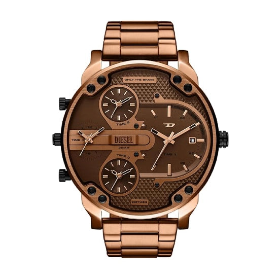 Diesel Mr. Daddy Slim Brown Watch