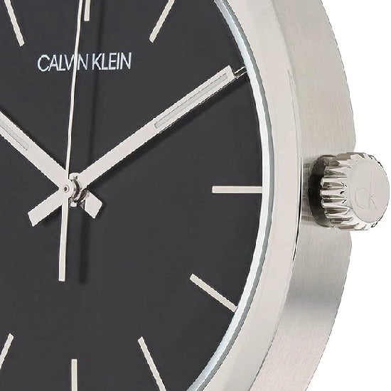 Calvin Klein Men's Quartz Watch, Analog Display And Leather Strap