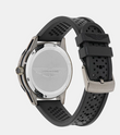 Men Quartz Gray Dial Analog Silicone Watch