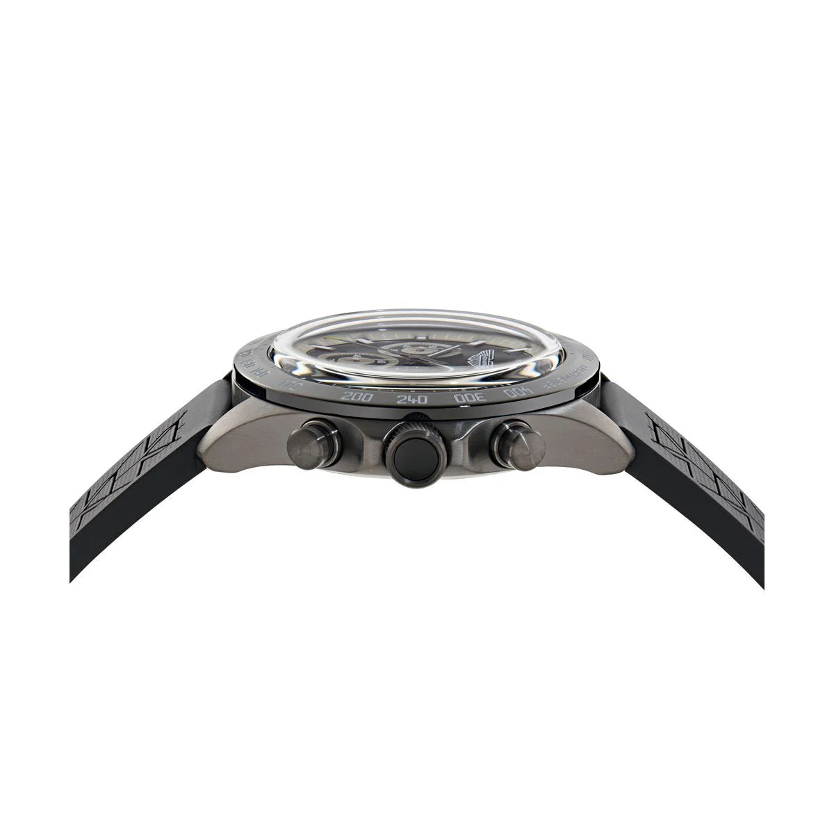 Aston Martin Round 44mm Black Dial Analog Men Watch
