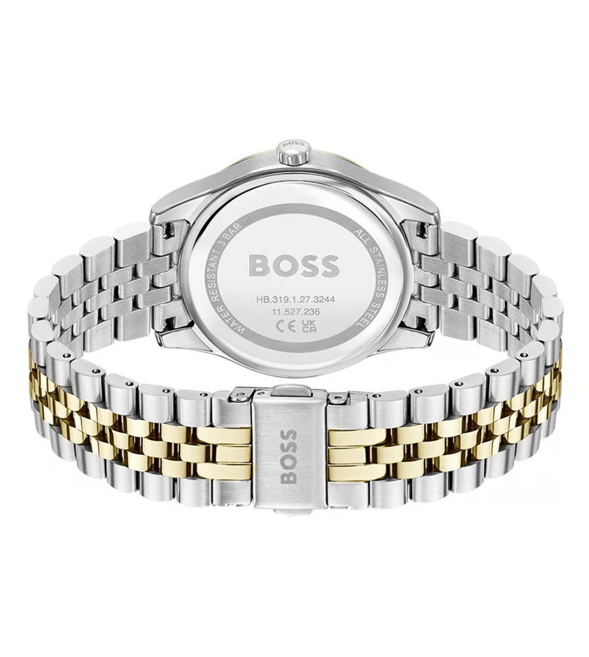 Graceful Women Quartz Silver Mother Of Pearl Dial Analog Stainless Steel Watch