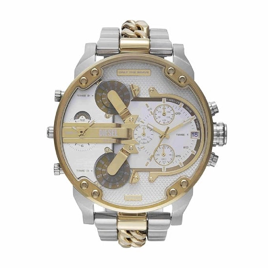 Diesel Mr. Daddy 2 Multicolor Quartz Stainless Steel Watch ,Chronograph, Men