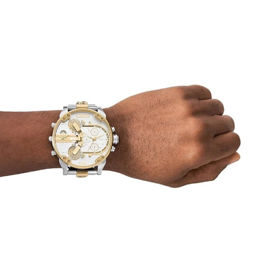 Diesel Mr. Daddy 2 Multicolor Quartz Stainless Steel Watch ,Chronograph, Men