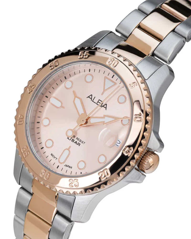 Light Pink Dial & Bezel Watch